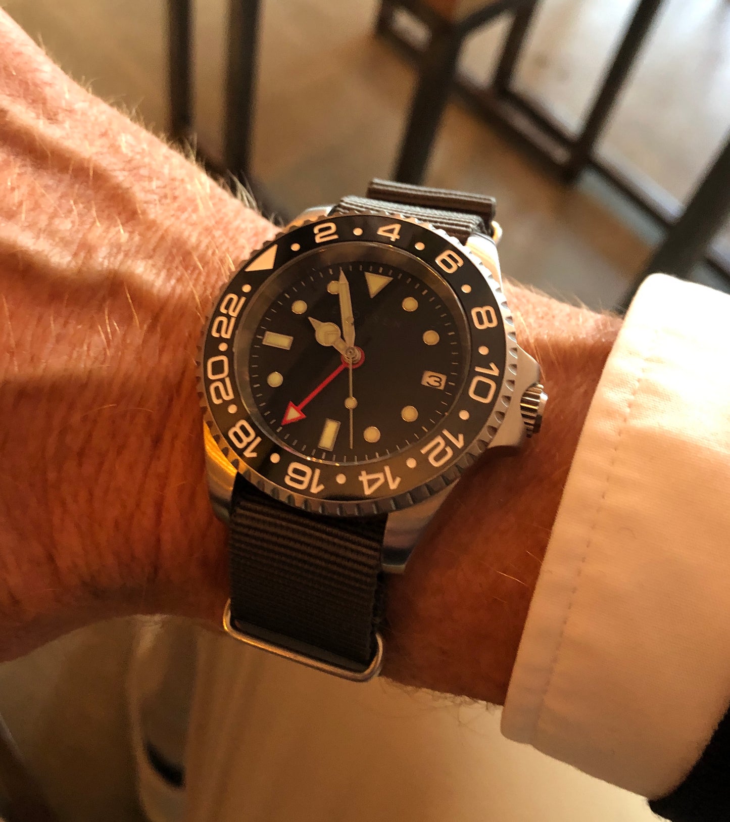 Enoksen 'ROAM' E07/A - Mechanical GMT Watch - 41mm