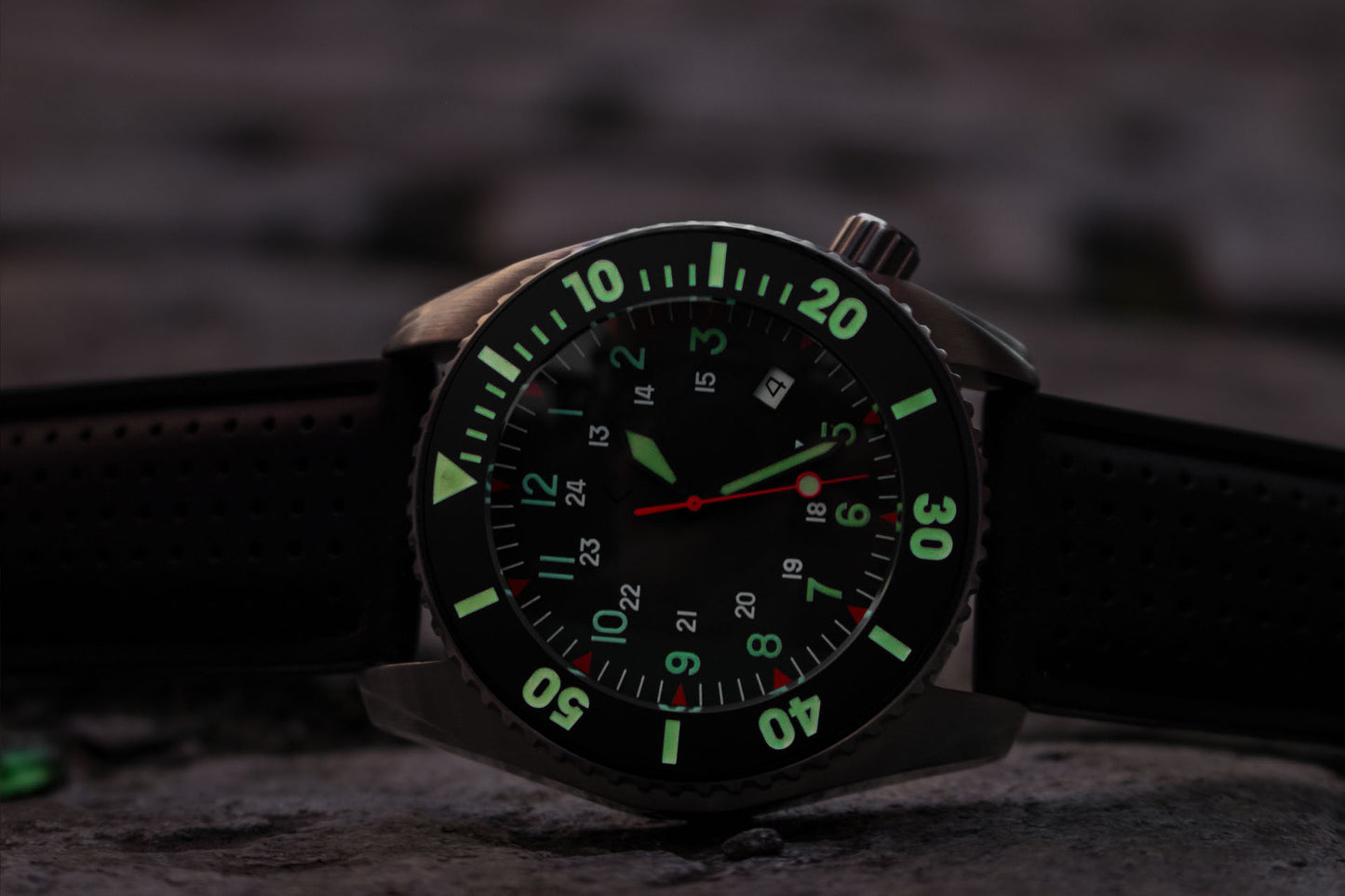 Enoksen 'Deep Dive' E11/SF Steel Edition - Diver's Watch - 44mm