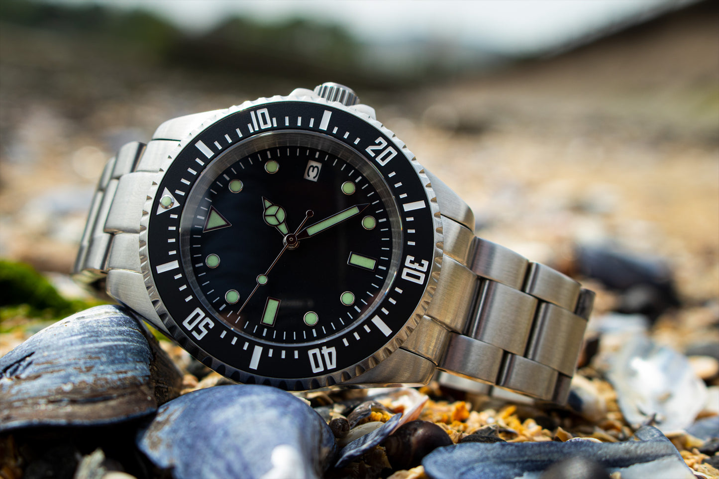 Enoksen 'Dive' E02/J - Mechanical Diver's Watch - 40mm