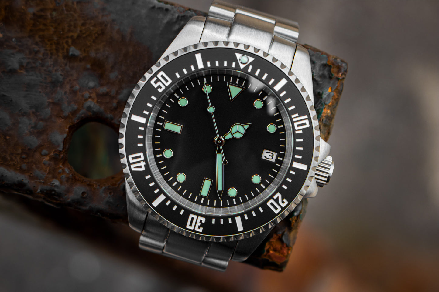 Enoksen 'Dive' E02/J - Mechanical Diver's Watch - 40mm