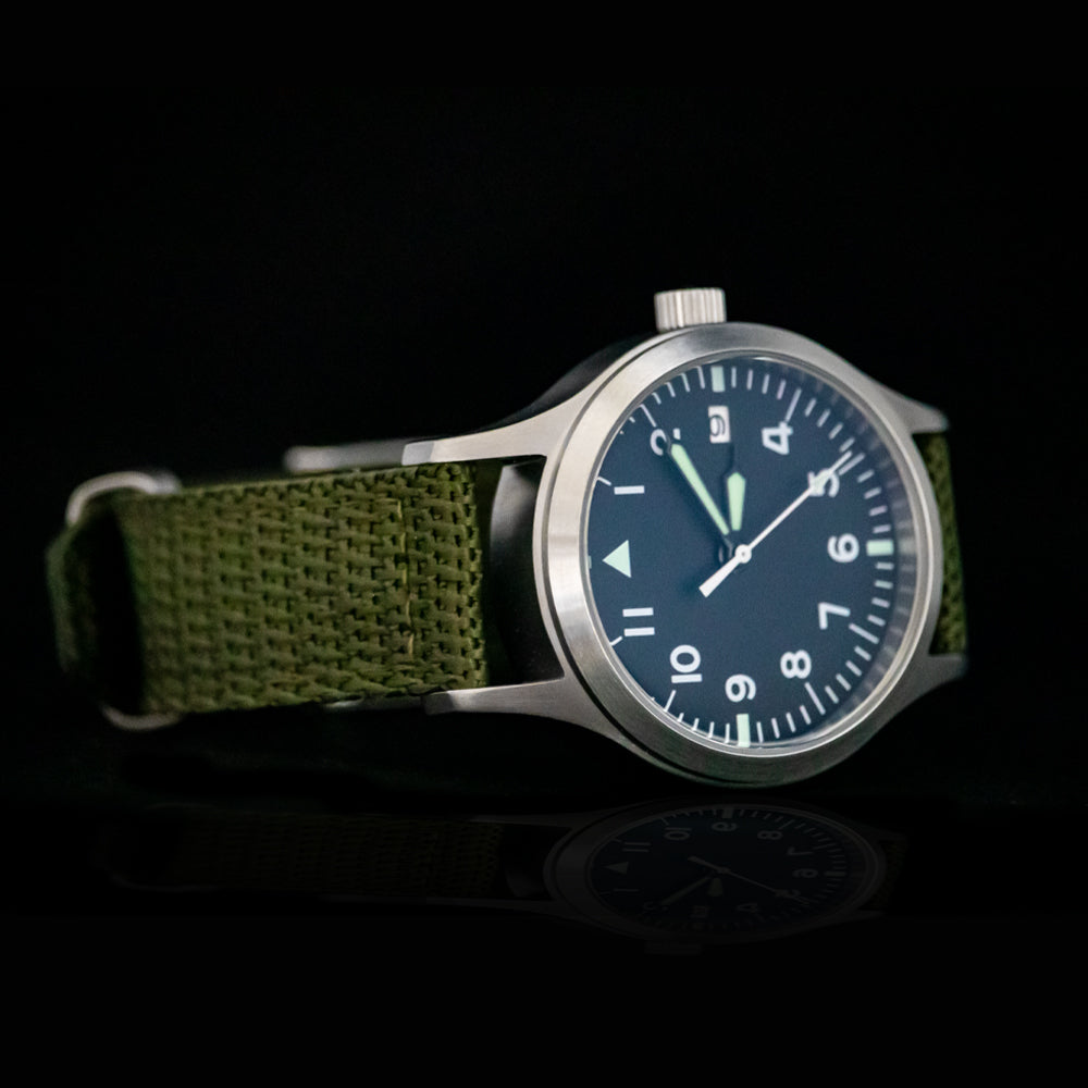 Enoksen 'Fly' E03/C - Mechanical Pilot's Watch - 38mm