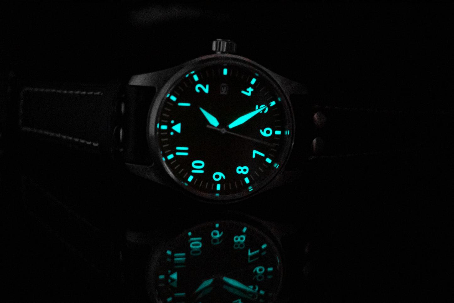 Enoksen 'Fly' E03/E Paul Lawrie Special Edition - Mechanical Pilot's Watch - 39mm