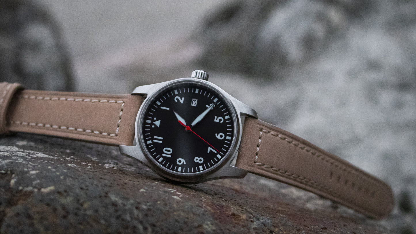 Enoksen 'Fly' E03/E Paul Lawrie Special Edition - Mechanical Pilot's Watch - 39mm