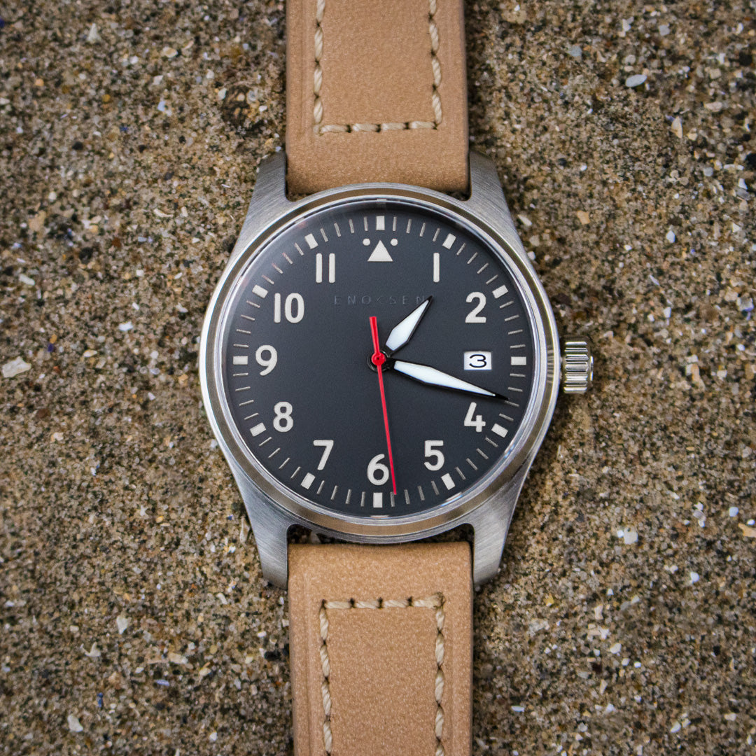 Enoksen 'Fly' E03/E Paul Lawrie Special Edition - Mechanical Pilot's Watch - 39mm