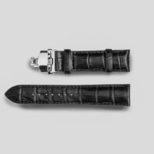 Enoksen Crocodile Watch Strap (18, 20mm) Brown or Black