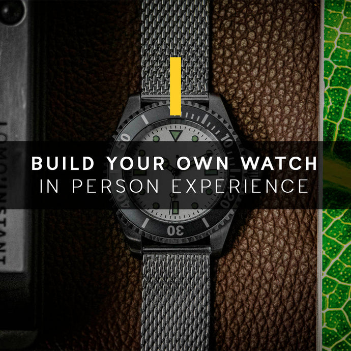 Build Your Own Watch Experience/ Showroom Viewing