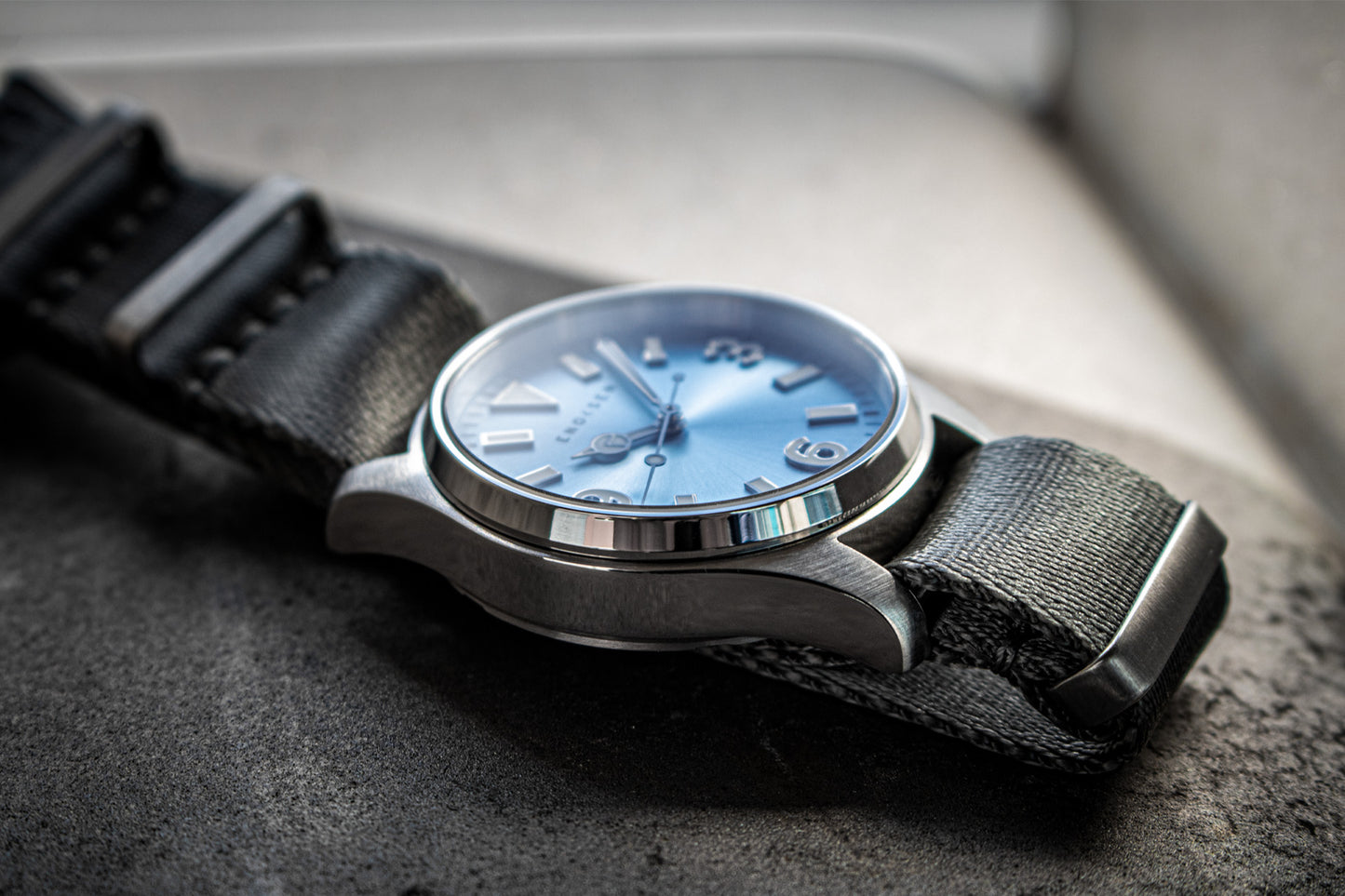 Enoksen 'DECO' E06/D Duty Edition Blue Steel - 36MM