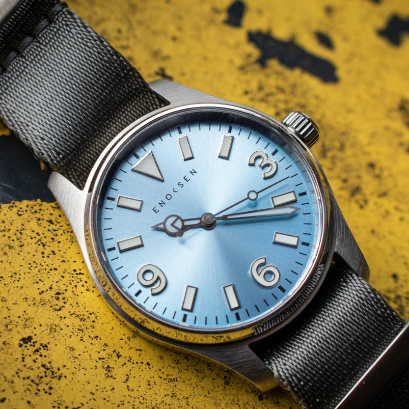 Enoksen 'DECO' E06/D Duty Edition Blue Steel - 36MM