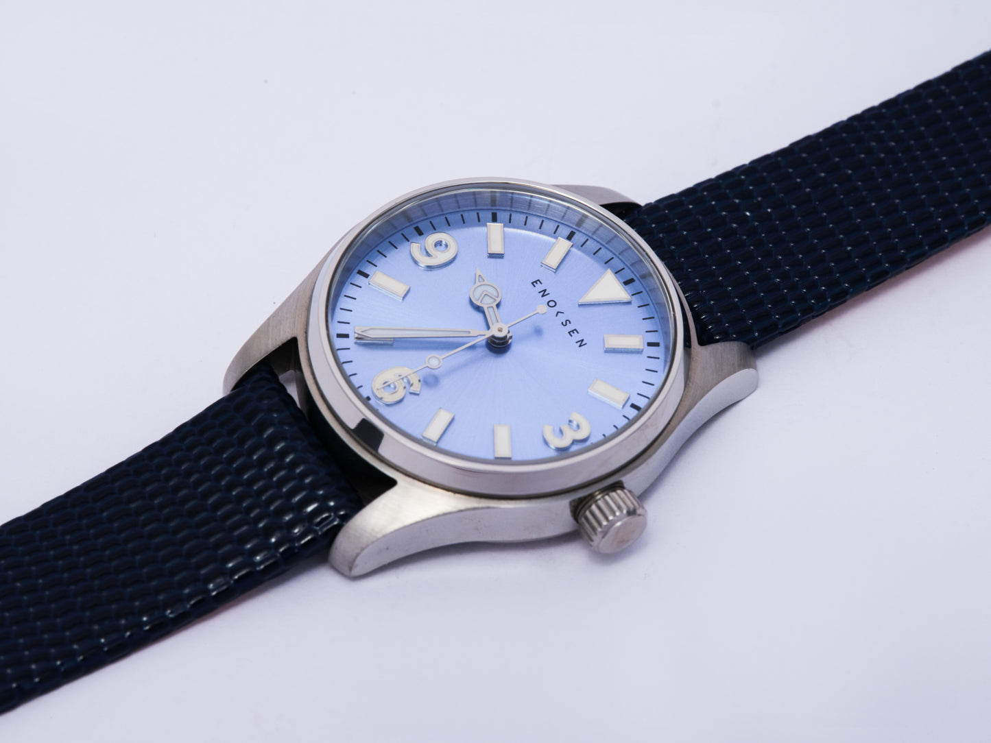 Enoksen 'DECO' E06/DF Sky Blue Steel - 36MM