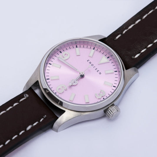 Enoksen 'DECO' E06/EM Rose Pink Steel - 36MM