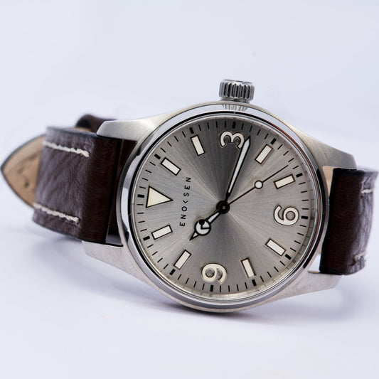 Enoksen 'DECO' E06/FM Warm Grey Steel - 36MM