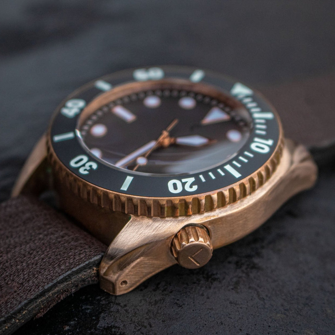 Enoksen 'Deep Dive' E11/G Bronze 5-Year Edition- Diver's Watch - 44mm