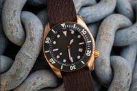 Enoksen 'Deep Dive' E11/G Bronze Edition- Diver's Watch - 44mm