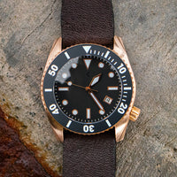 Enoksen 'Deep Dive' E11/G Bronze 5-Year Edition- Diver's Watch - 44mm