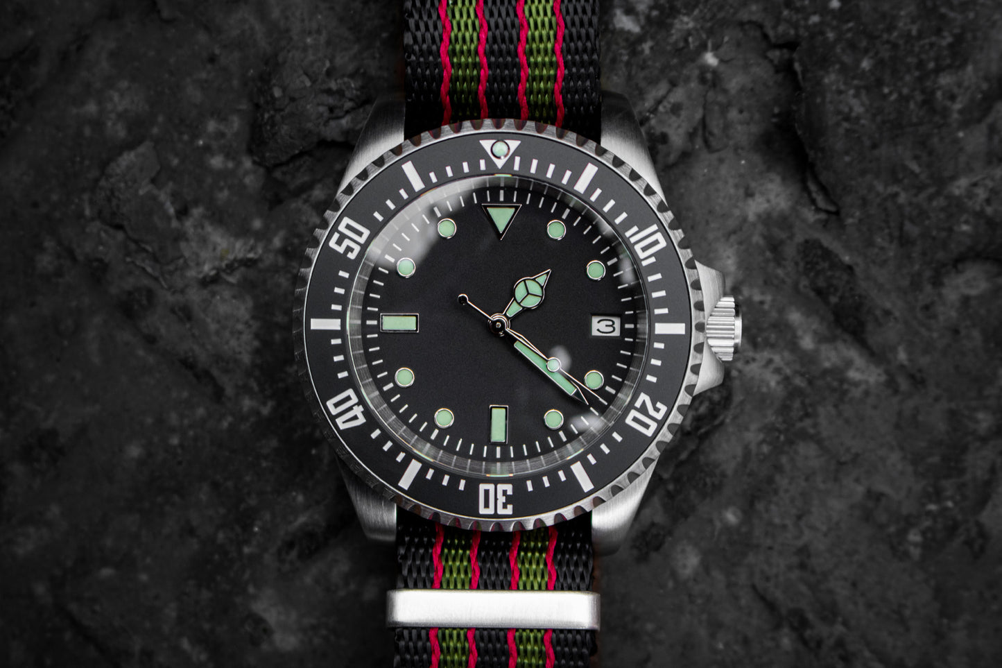 Enoksen 'Dive' E02/J - Mechanical Diver's Watch - 40mm