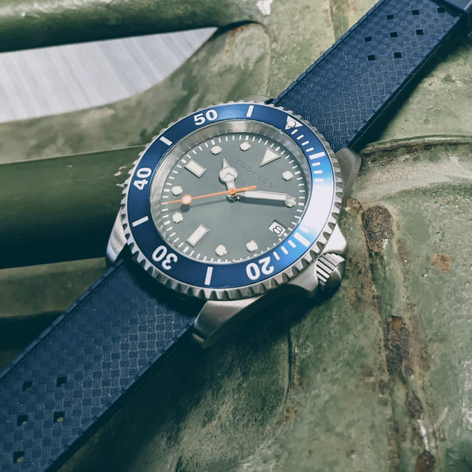 ENOKSEN 'DIVE' E02/D FISHERS GIN EDITION - AUTOMATIC DIVER'S WATCH - 41MM