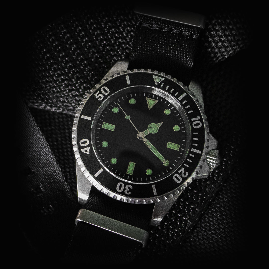 Enoksen 'Dive' E02/H Black - Duty Series - 41mm