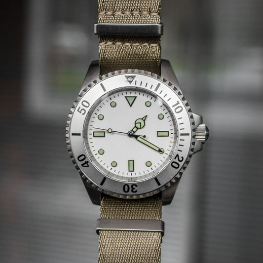 Enoksen 'Dive' E02/HW Silver - Duty Series - 41mm