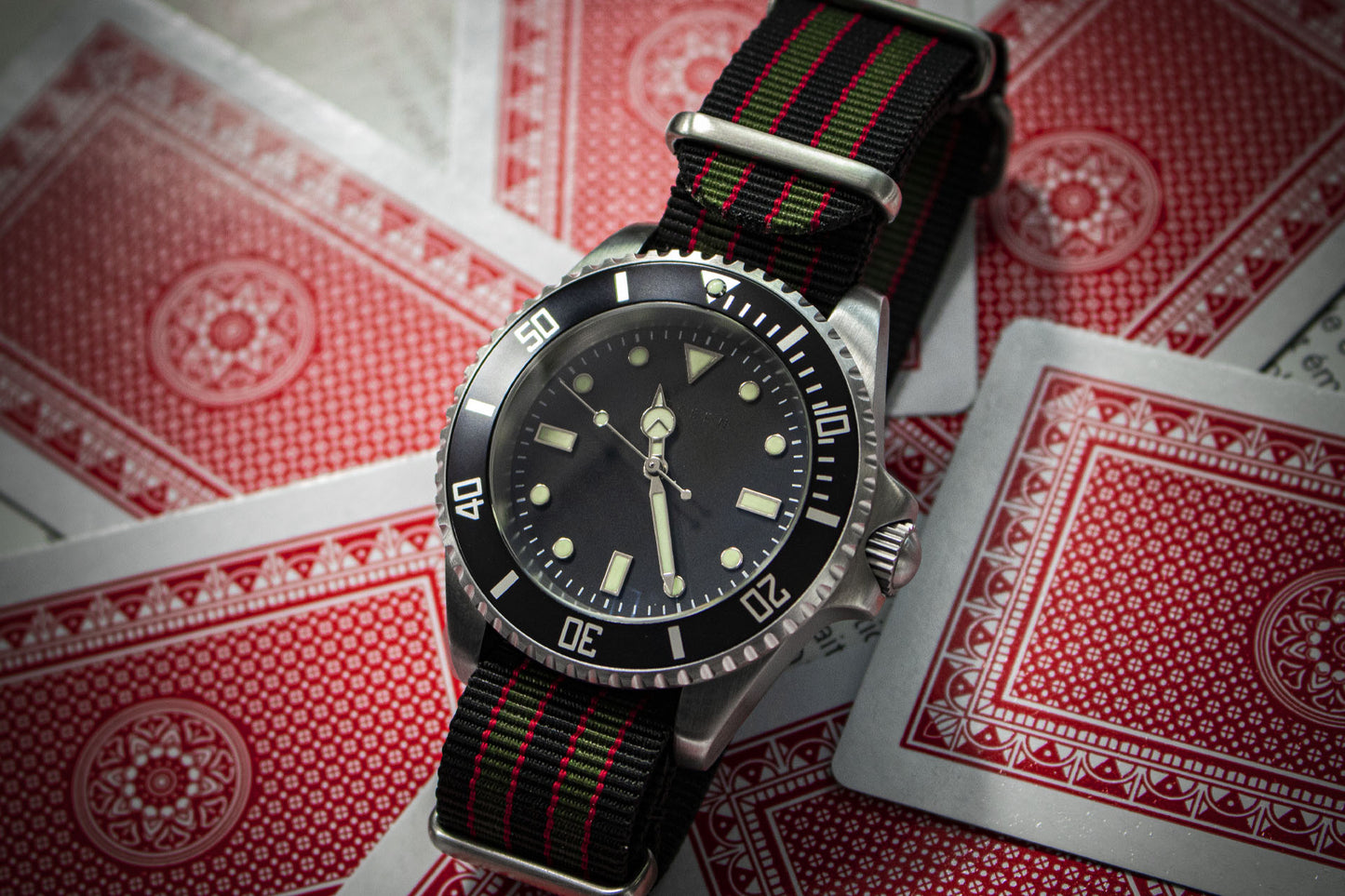 Enoksen 'Dive' E02/JB - Hybrid Diver's Watch - 41mm