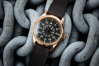 Enoksen 'Fly' E03/B Bronze Edition - Mechanical Pilot's Watch - 46mm