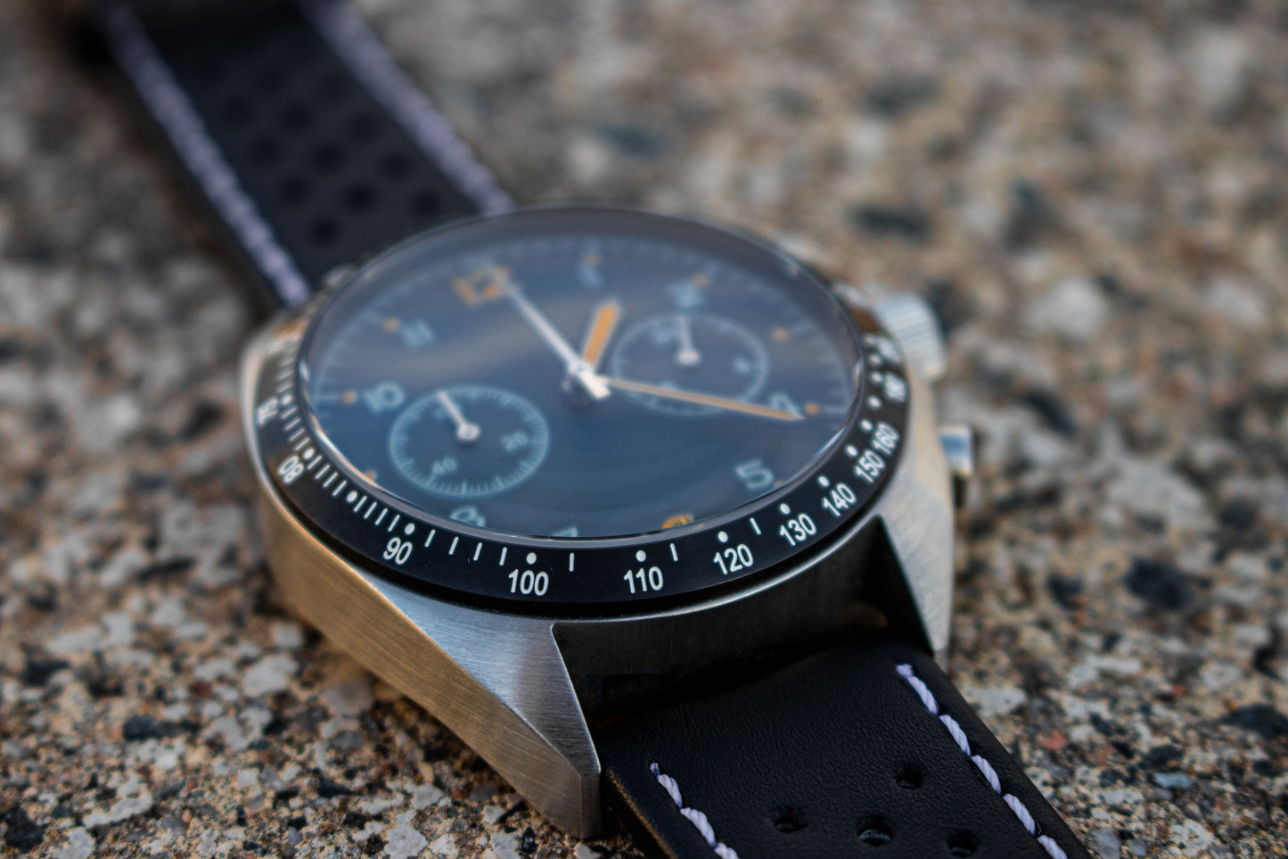 Enoksen 'Fly' E03/D Limited Edition - Pilot's Hybrid Chronograph Watch - 43mm