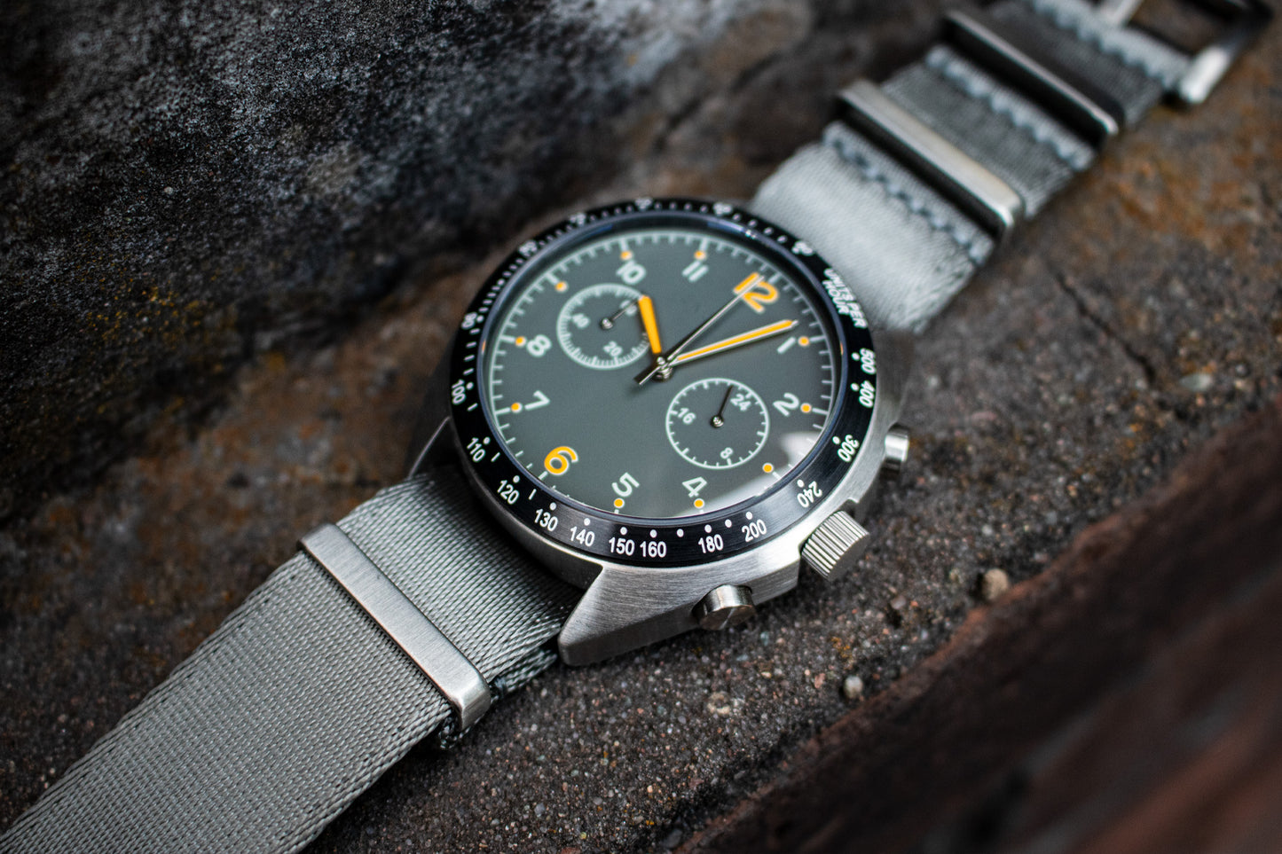 Enoksen 'Fly' E03/D Limited Edition - Pilot's Hybrid Chronograph Watch - 43mm