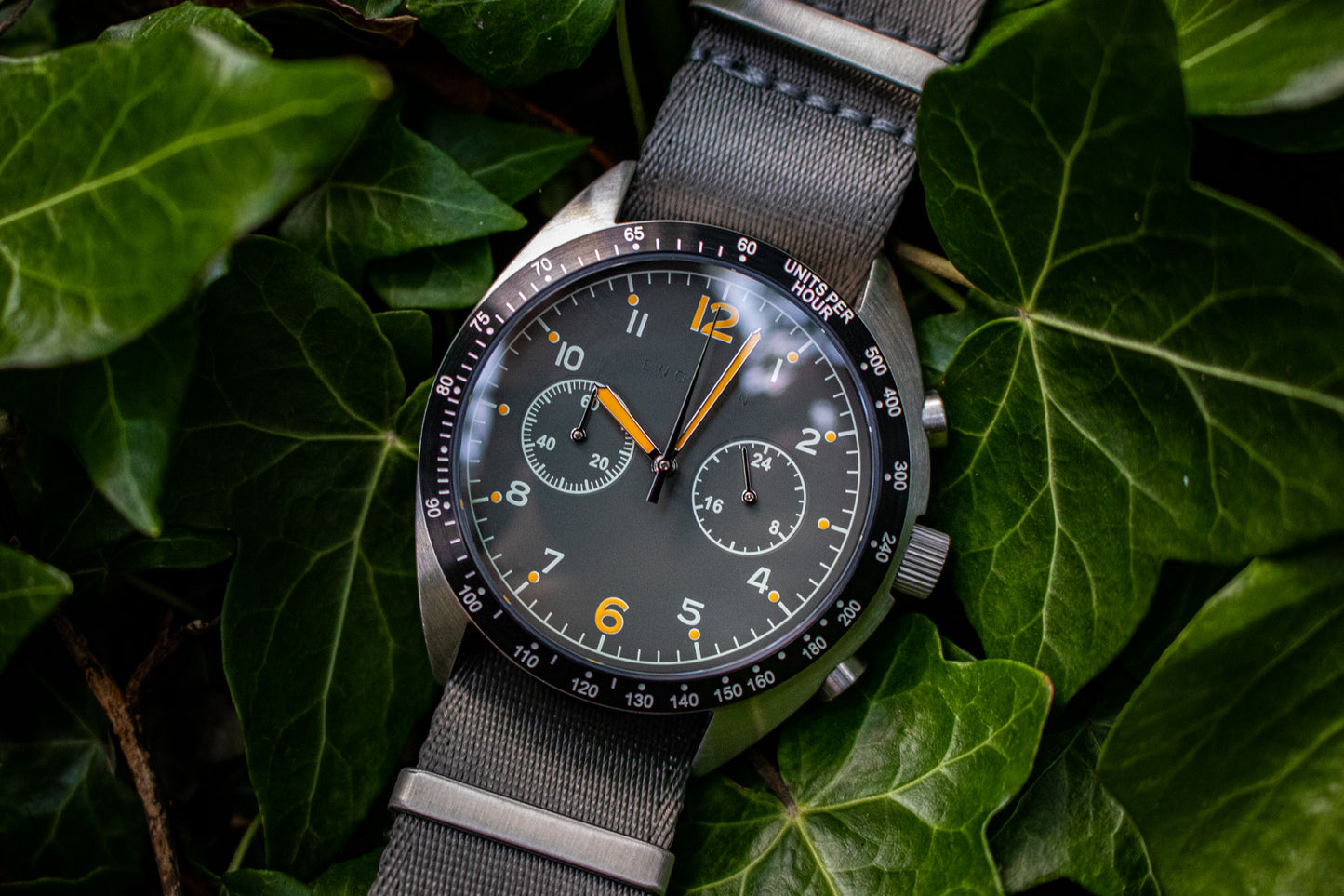 Enoksen 'Fly' E03/D Limited Edition - Pilot's Hybrid Chronograph Watch - 43mm