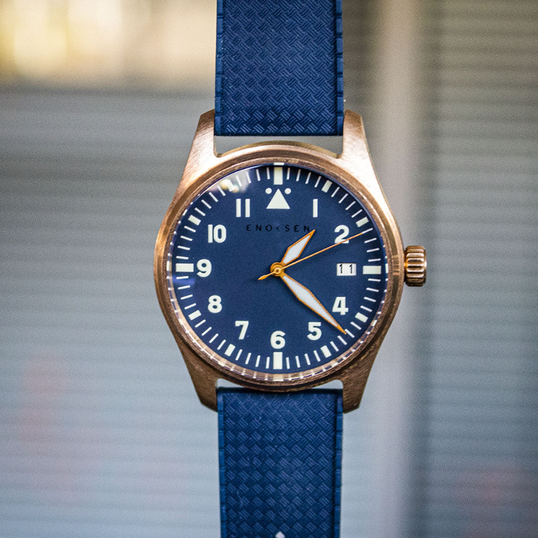 Enoksen 'Fly' E03/F - Mechanical Pilot's Watch - 39mm