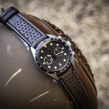 Enoksen Classic Leather Watch Strap - Dark Brown (22mm)