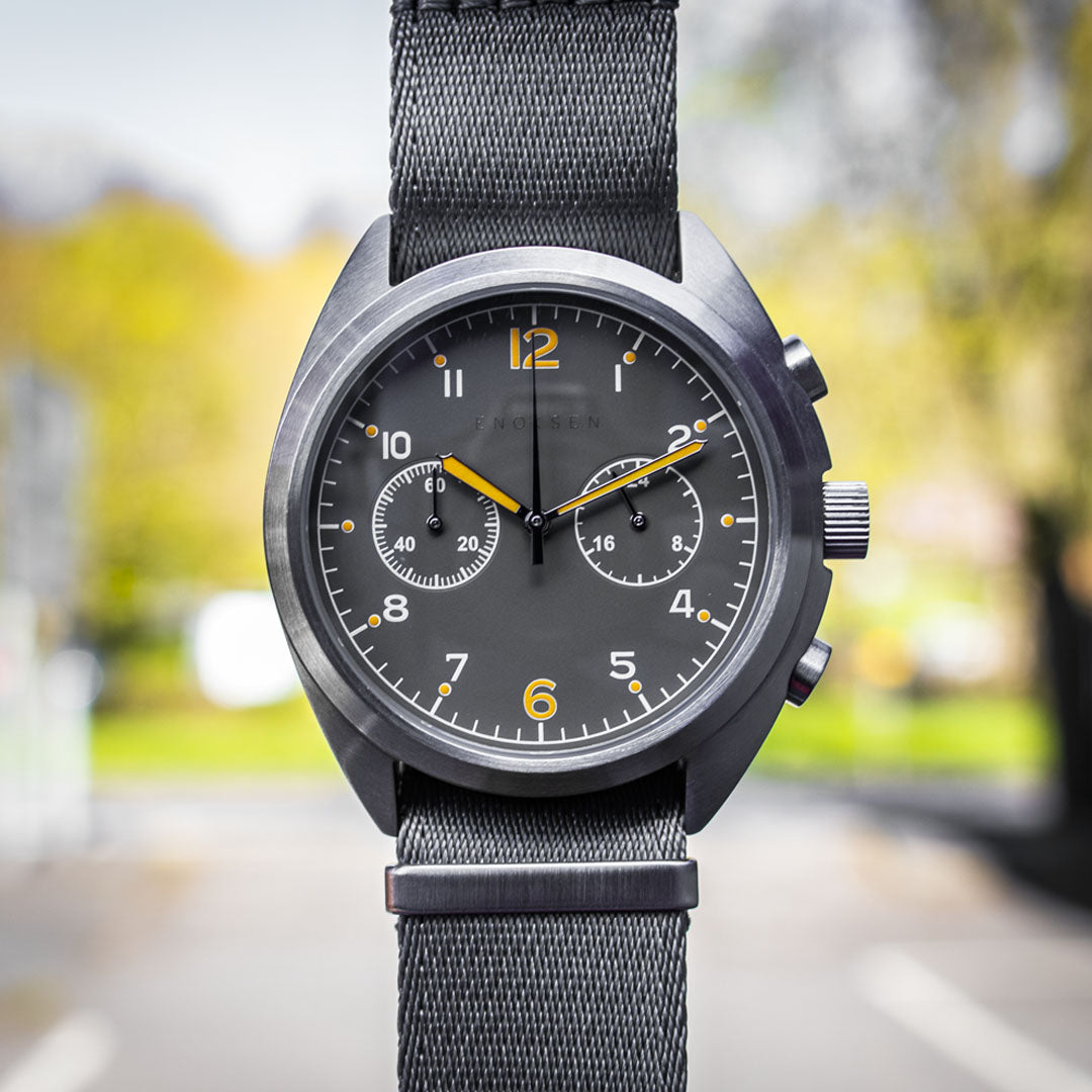 Enoksen 'Fly' E03/D - Pilot's Duty Chronograph - 43mm