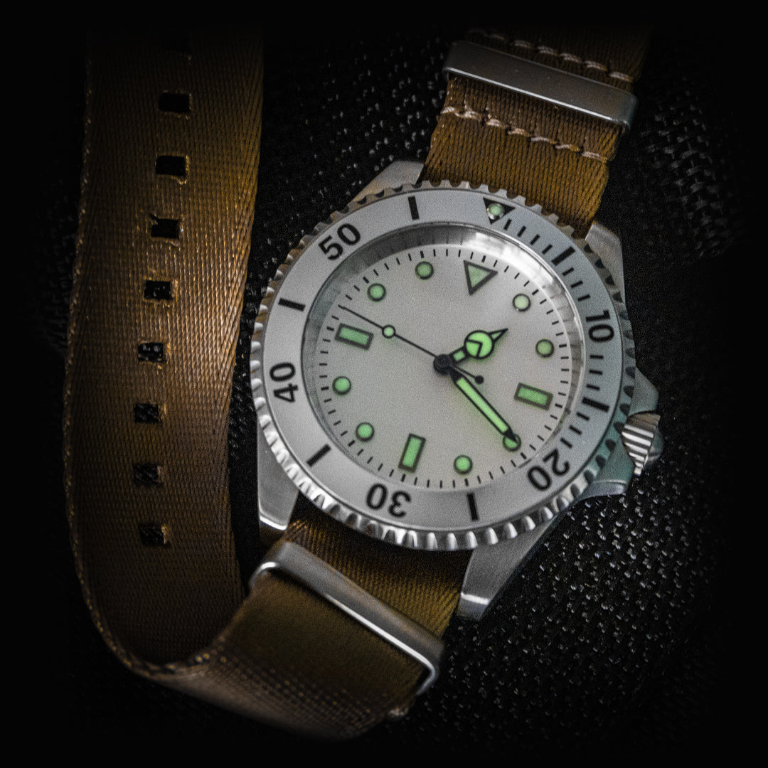 Enoksen 'Dive' E02/HW Silver - Duty Series - 41mm