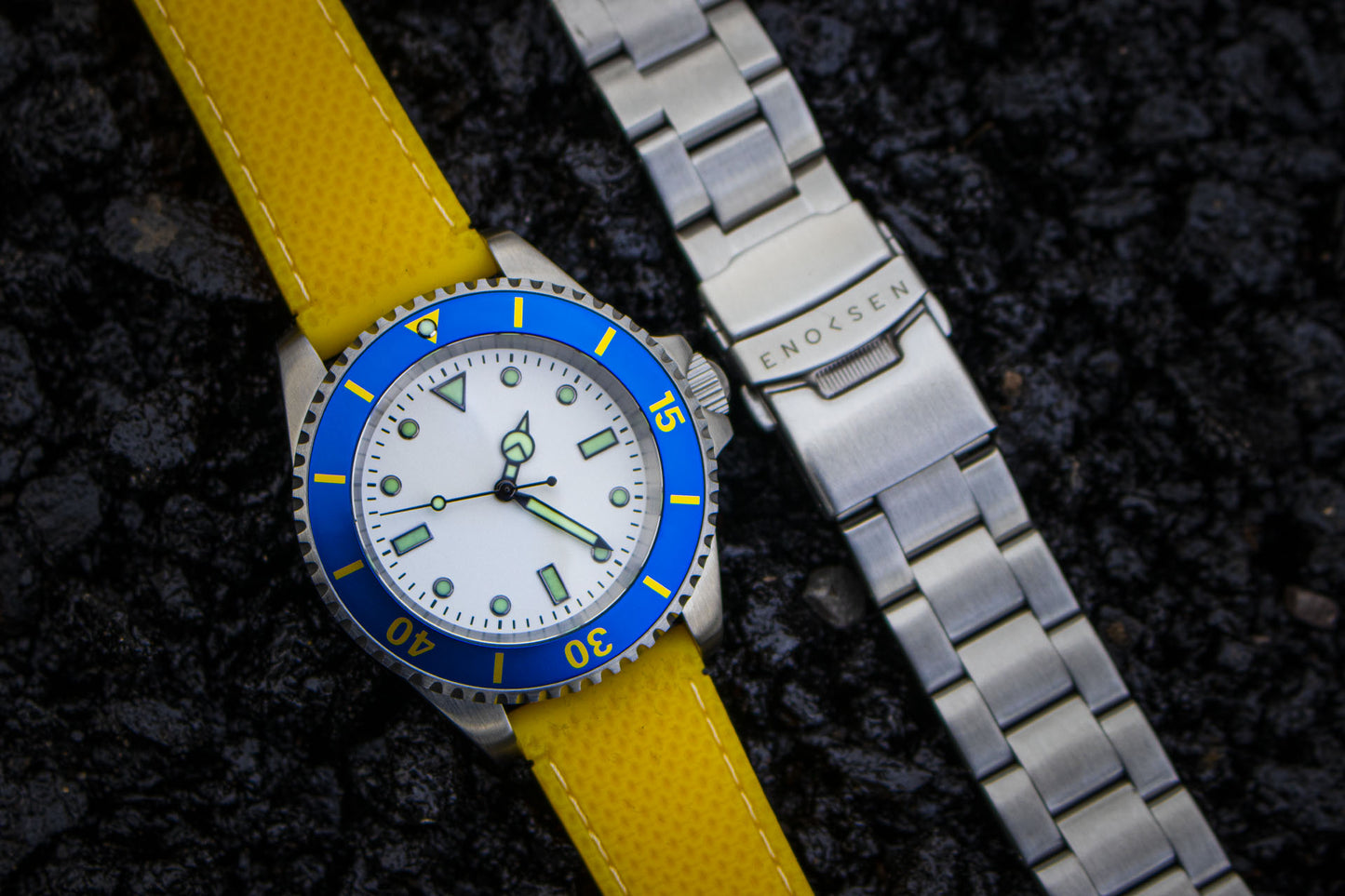 Enoksen 'Dive' E02/HW Tennis Plays for Peace Edition - 41mm