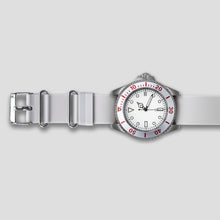 Enoksen G10 NATO Silicone Rubber Watch Strap (20mm) - Grey