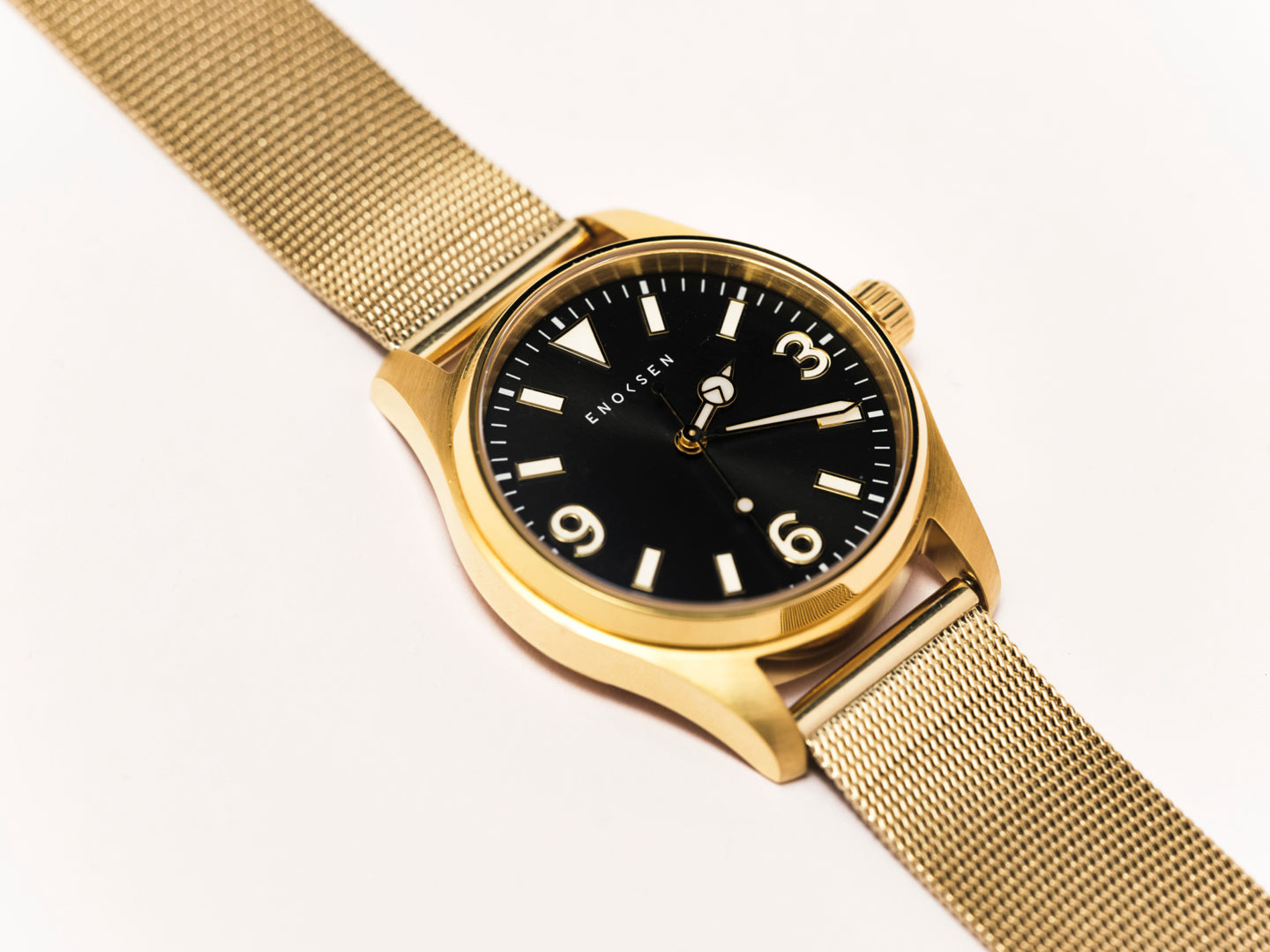 Enoksen 'DECO' E06/B Black Gold - 36MM