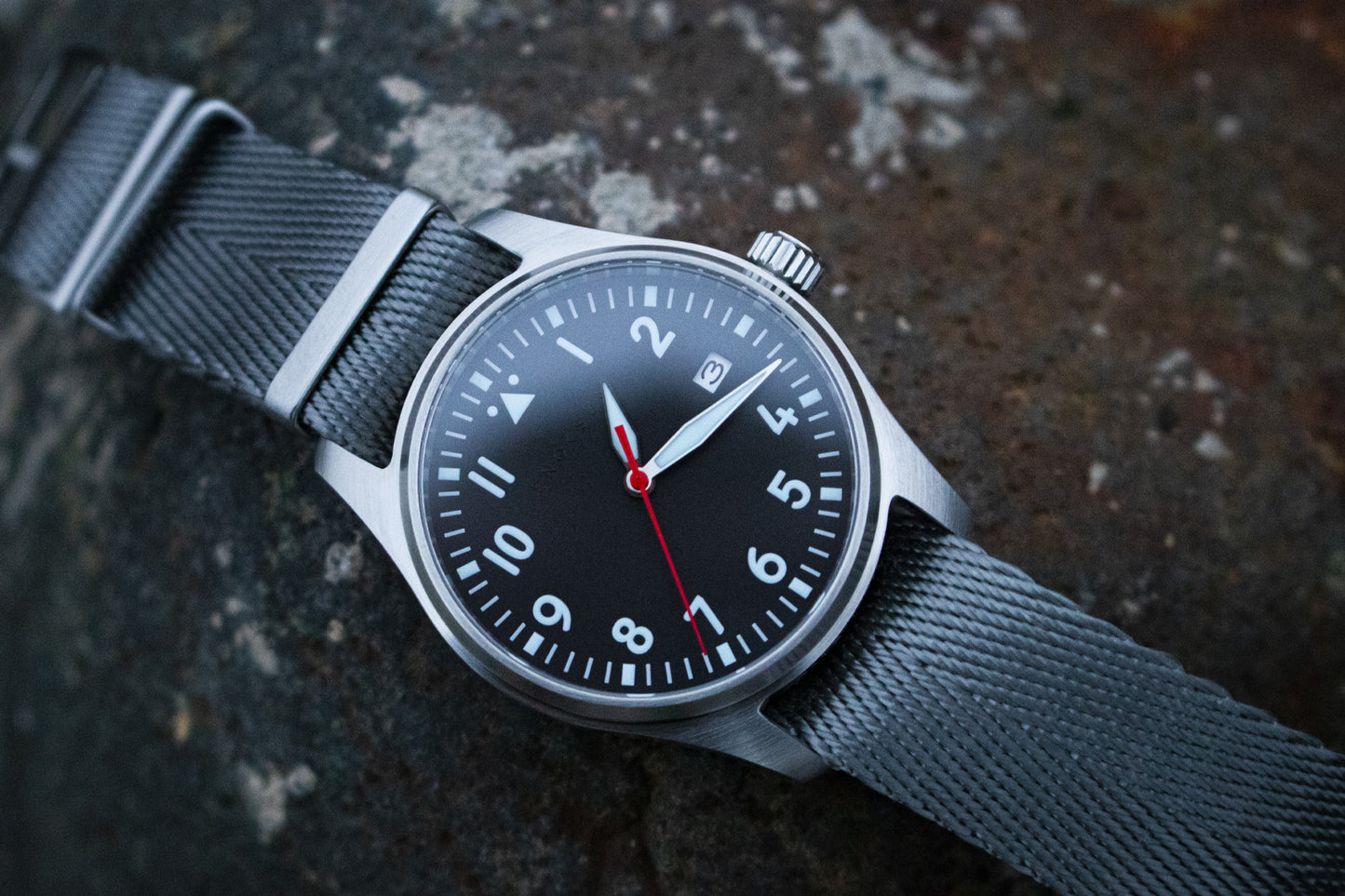 Enoksen 'Fly' E03/E Paul Lawrie Special Edition - Mechanical Pilot's Watch - 39mm