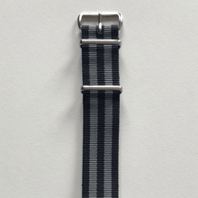 Enoksen G10 NATO Nylon Watch Strap (20 & 24mm) - Grey & Black